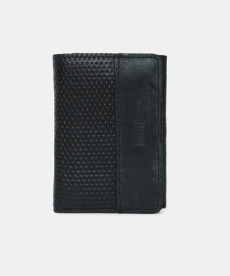 

Holii Men Black Genuine Leather Wallet(8 Card Slots)