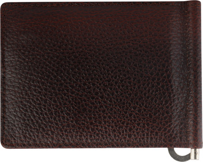 

VAVIA Men Brown Genuine Leather Wallet(5 Card Slots)
