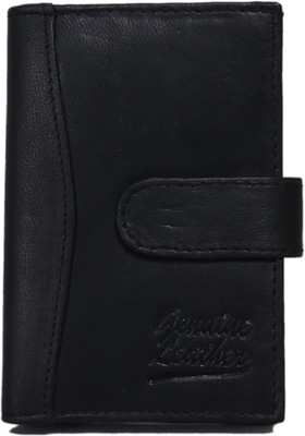 

Lifetime Men Black Genuine Leather Card Holder(2 Card Slots)