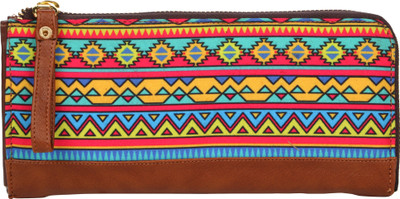 

All Things Sundar Women Multicolor Canvas Wallet(6 Card Slots)