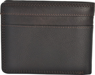 

Calfnero Men Black Genuine Leather Wallet(6 Card Slots)