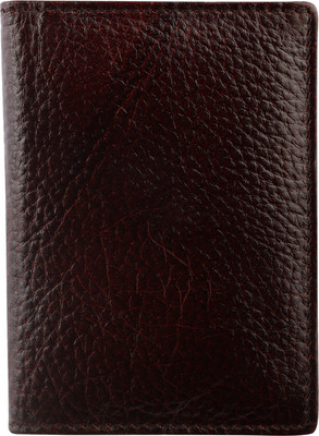 

VAVIA Men Brown Genuine Leather Wallet(5 Card Slots)