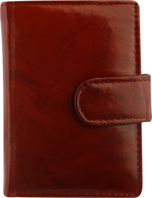 

VAVIA Men Brown Genuine Leather Wallet(5 Card Slots)