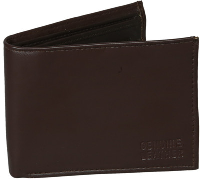 

Lifetime Men Brown Genuine Leather Wallet(3 Card Slots)