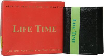 

Lifetime Men Black Artificial Leather Card Holder(4 Card Slots)