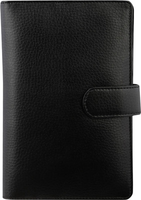 

VAVIA Men Black Genuine Leather Wallet(5 Card Slots)