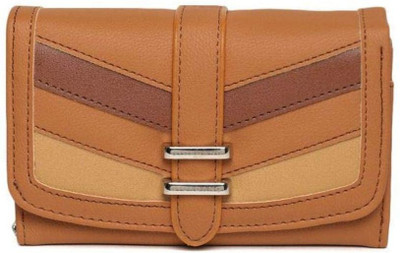 

Giordano Women Casual Brown Genuine Leather Wallet(6 Card Slots), Beige