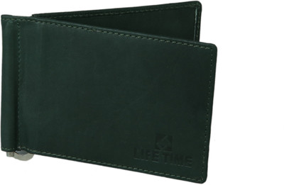 

Lifetime Men Green Artificial Leather Wallet(6 Card Slots)