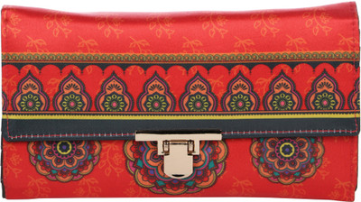 

All Things Sundar Women Multicolor Fabric Wallet(12 Card Slots)