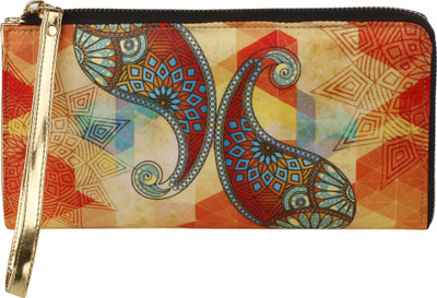 

All Things Sundar Women Multicolor Canvas Wallet(12 Card Slots)