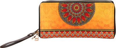 

All Things Sundar Women Multicolor Fabric Wallet(6 Card Slots)