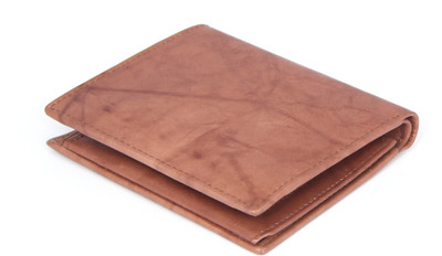 

ad Men Tan Genuine Leather Wallet(5 Card Slots)
