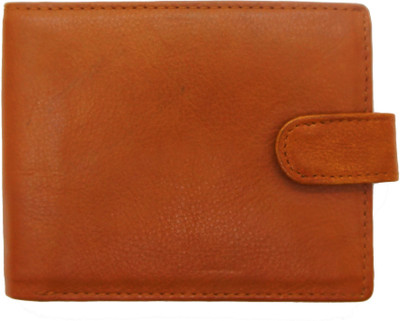 

flex boom Men Brown Genuine Leather Wallet(6 Card Slots)