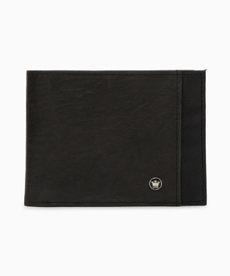

Louis Philippe Men Black Genuine Leather Wallet(8 Card Slots)