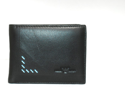 

Giorgio Armani Men Black Genuine Leather Wallet(6 Card Slots)