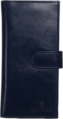 

Lifetime Women Blue Genuine Leather Card Holder(9 Card Slots)