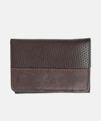 

Holii Boys Brown Artificial Leather Wallet(5 Card Slots)