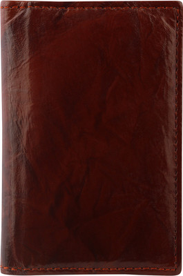 

VAVIA Men Brown Genuine Leather Wallet(5 Card Slots)
