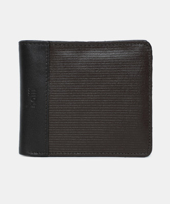 

Holii Men Brown Genuine Leather Wallet(12 Card Slots)