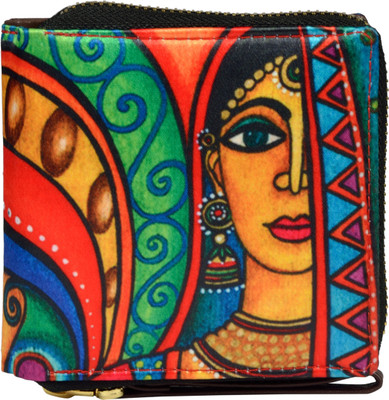 

All Things Sundar Women Multicolor Fabric Wallet(5 Card Slots)