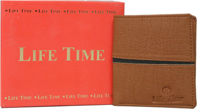 

Lifetime Men Tan Artificial Leather Wallet(6 Card Slots)