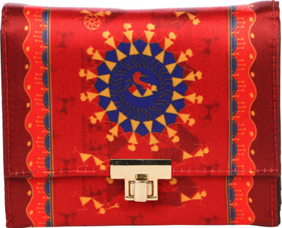 

All Things Sundar Women Multicolor Fabric Wallet(6 Card Slots)