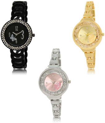 SIMONE ENTERPRISE 3 combo Analog Watch  - For Women