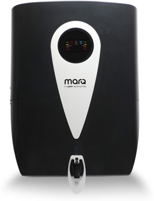 

MarQ by Flipkart MQWPROTDSP10L 10 L RO + UV + UF + TDS Water Purifier(Black, White)