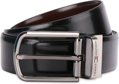 

Tommy Hilfiger Men Formal Black, Brown Genuine Leather Reversible Belt