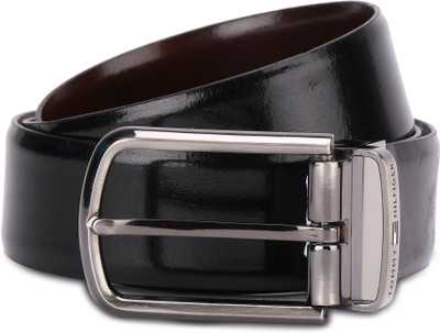 

Tommy Hilfiger Men Formal Black, Brown Genuine Leather Reversible Belt