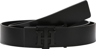 

Tommy Hilfiger Men Black Genuine Leather Belt