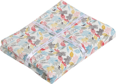 

L'amour Printed  AC Blanket(Cotton, White