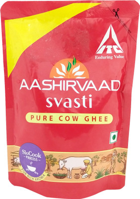 Aashirvaad Svasti Pure Cow Ghee 100 ml Pouch