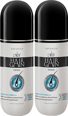 

Livon Hair Gain Tonic for Men (Pack of 2, 150 ml Each)(300 ml)