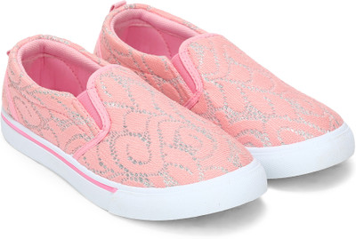 

Poppers by Pantaloons Girls Slip on Sneakers(Pink