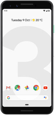 Google Pixel 3 (Clearly White, 64 GB)(4 GB RAM)  Mobile (Google)