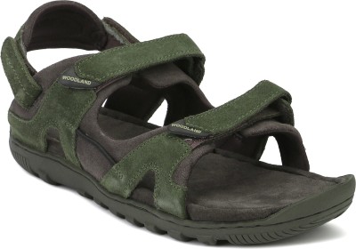 Woodland Men Khaki Leather Sandals-11 UK/India (45 EU) (GS 4011CMA) :  Amazon.in: Fashion