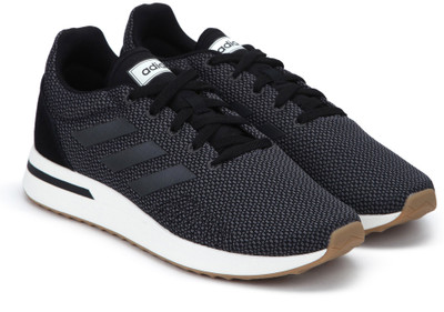 ADIDAS RUN70S Running Shoes For Men(Black) Flipkart