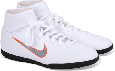 Nike SUPERFLY 6 CLUB IC Football Shoes For Men(White)