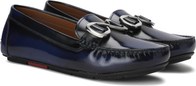 Uvanera by Ruosh 2907-SS17-W03B Loafers For Women(Blue) at flipkart