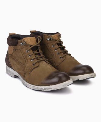 LEE COOPER Boots For Men(Brown , 8 UK/India)