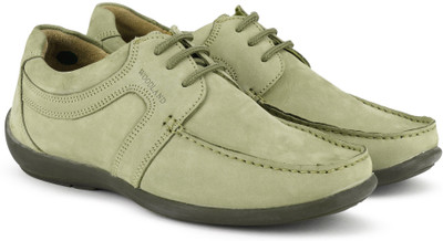 Woodland Gc 1221112y15 Dcamel Sneakers Khaki Casual Shoes