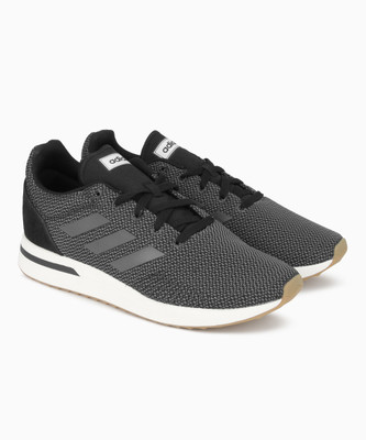 ADIDAS RUN70S Running Shoes For Men(Black, Grey) Flipkart