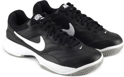 Nike COURT LI SS 19 Tennis Shoes For Men(Black)