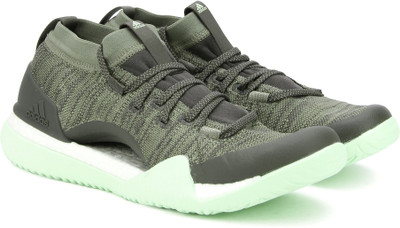 ADIDAS PUREBOOST X TRAINER 3.0 Training & Gym Shoes For Women(Olive) at flipkart