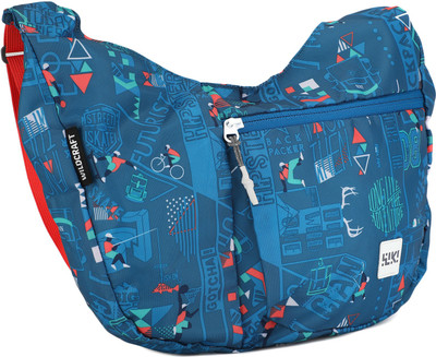 

Wildcraft Women Casual Blue Polyester Sling Bag
