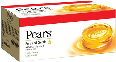

Pears Pure & Gentle Bathing Bar(500 g, Pack of 4)