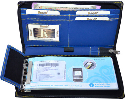 

Knott Multiple Cheque Books Holder(Black)