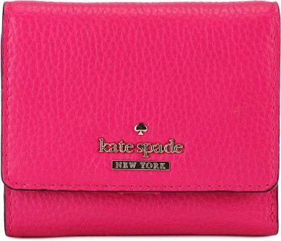 

Kate Spade Women Casual Pink Genuine Leather Wallet(6 Card Slots), Peonypink