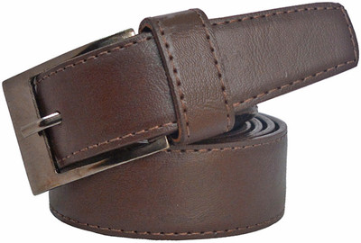 

Sun Shopping Men Formal Brown Synthetic Belt